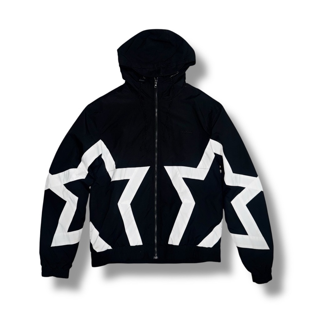 EPTM black & white star zip up hoodie 💫